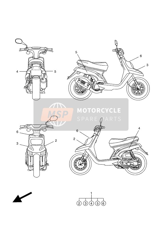 5WWF17F46000, Graphic, 4, Yamaha, 0